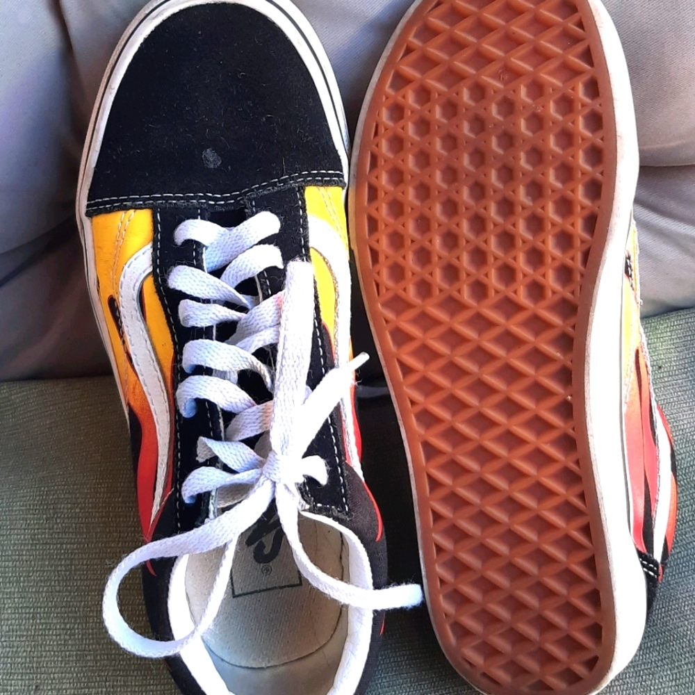 5.5 kids vans shoes